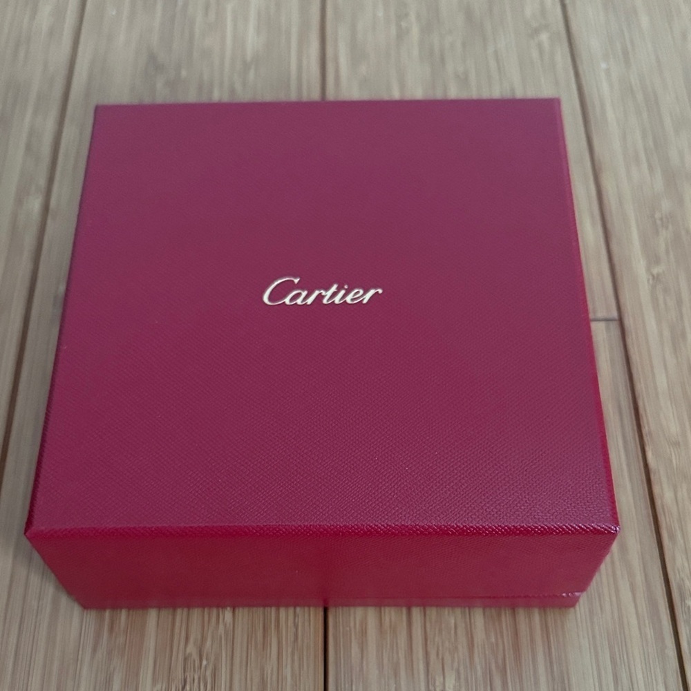 Cartier Burgundy Box
